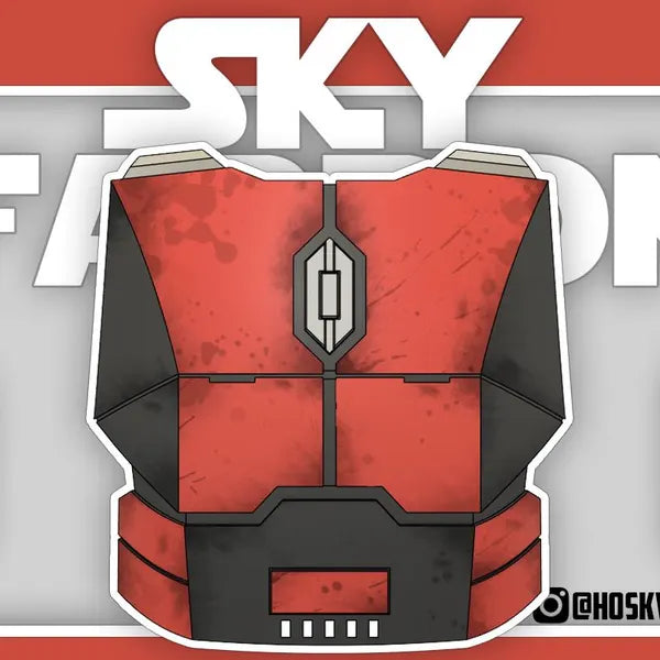 Mandalorian Chestplate "Sky Farron"