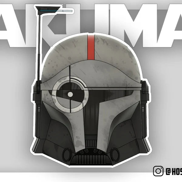 Mandalorian Helmet "Akuma"