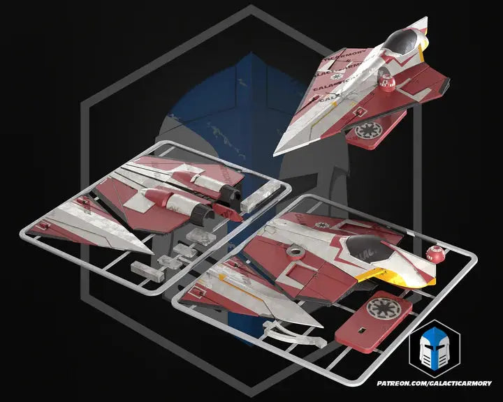 Star Wars Model Kit Delta-7 NMT's Workshop