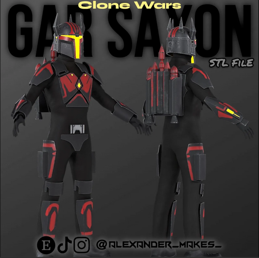 Mandalorian Armor "Gar Saxon"