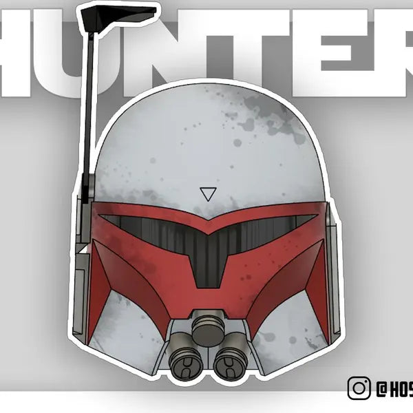 Mandalorian Helmet "Hunter Fem"