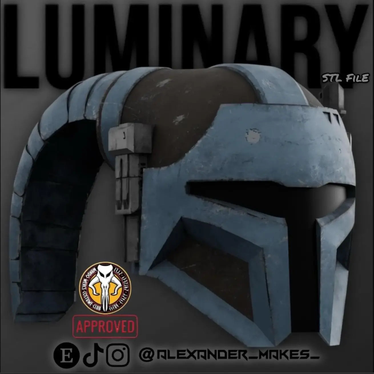 Heavy Mandalorian Helmet NMT's Workshop
