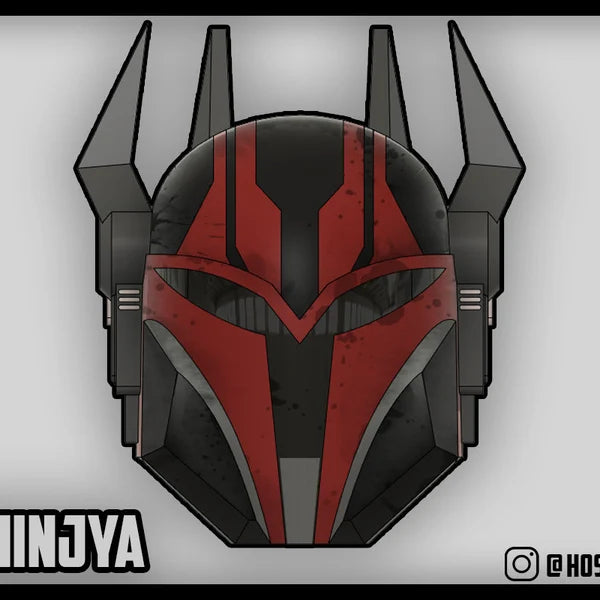 Mandalorian Helmet "Shiniya"