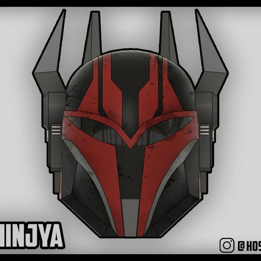 Mandalorian Helmet "Shiniya"