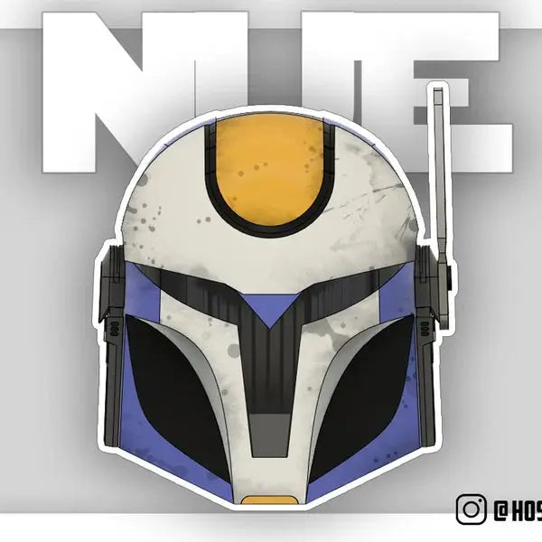 Female Mandalorian Helmet NMT's Workshop
