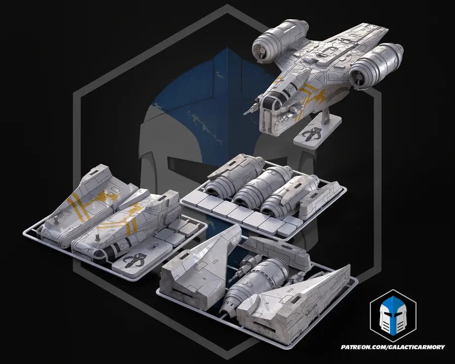 Star Wars Model Kit Razor Crest NMT's Workshop