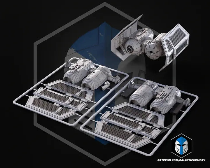 Star Wars Model Kit TIE Bomber NMT's Workshop