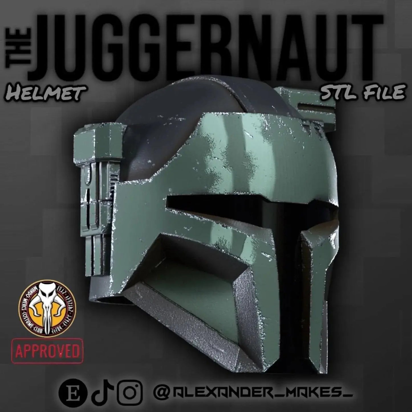 Heavy Mandalorian Helmet NMT's Workshop