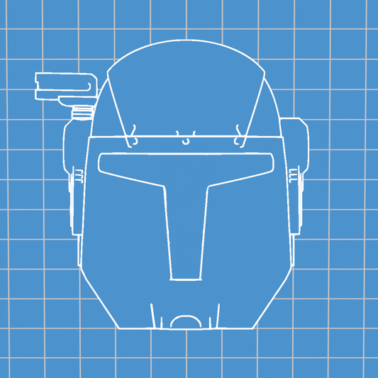 Heavy Mandalorian Helmet NMT's Workshop