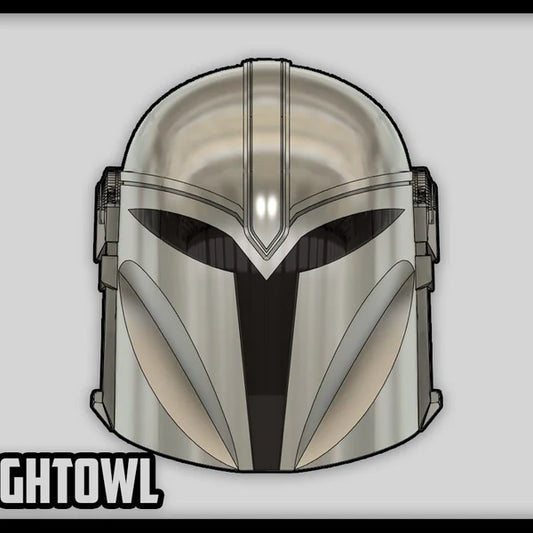 Mandalorian Helmet "Night Owl"