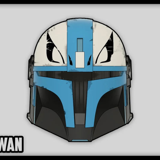 Mandalorian Helmet "Uwan"