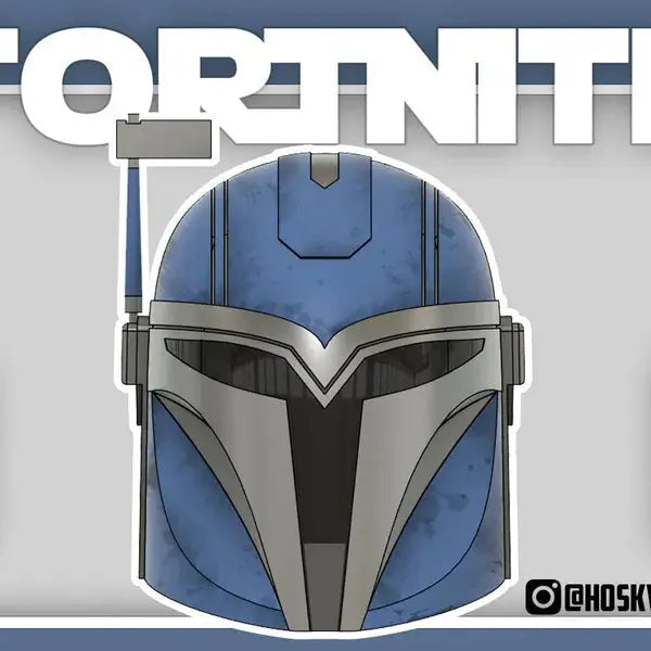 Female Mandalorian Helmet NMT's Workshop